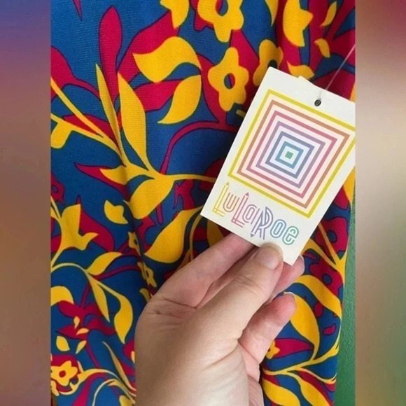 Lularoe Maxi Dress XS New NWT Super Cute Floral for Summer! - Picture 2 of 5